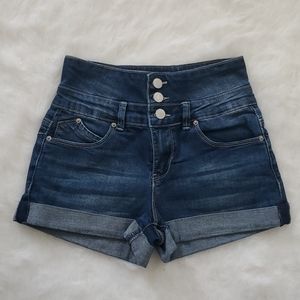 High waisted Jean shorts
